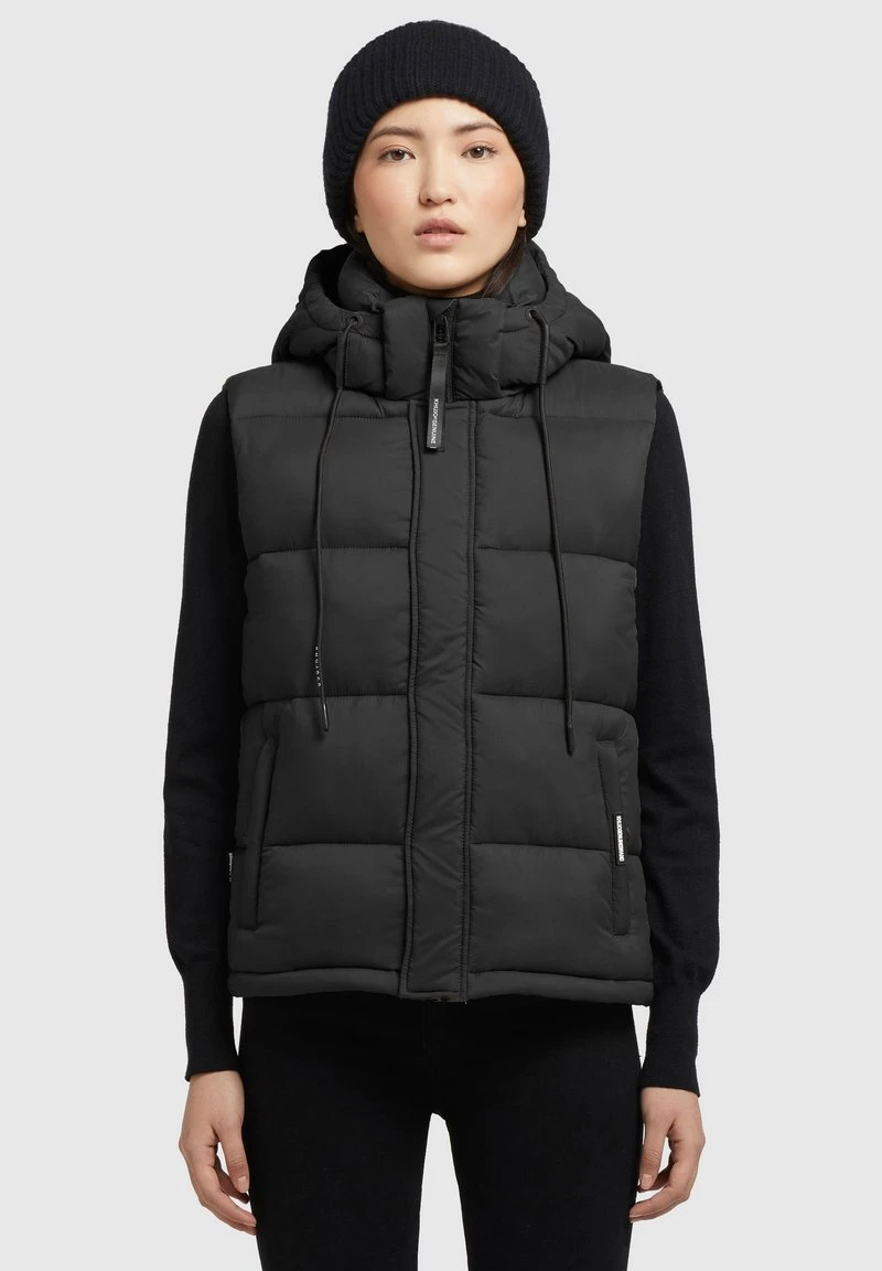 Khujo EDEN MATT - Weste - Schwarz 3 Khujo EDEN MATT - Weste - Schwarz