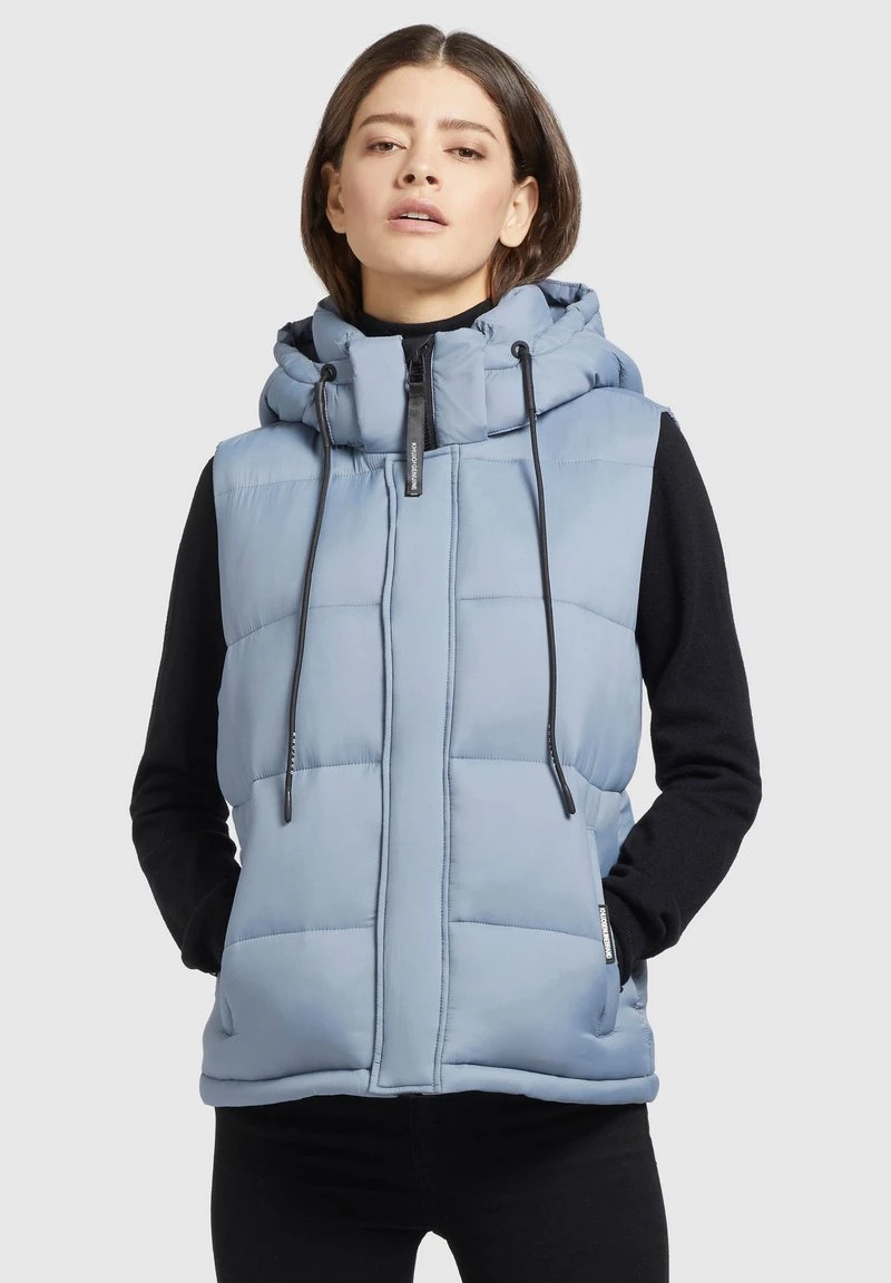 Khujo EDEN MATT - Weste - Hellblau 3 Khujo EDEN MATT - Weste - Hellblau
