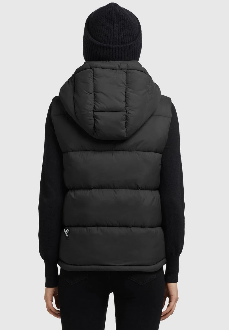 Khujo EDEN MATT - Weste - Schwarz 5 Khujo EDEN MATT - Weste - Schwarz – Bild 3