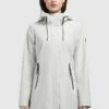 Khujo IZAF - Regenjacke / Wasserabweisende Jacke - Hellgrau -Khujo 41c0db244c2042a996ea844df37f4fce