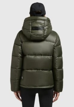 Khujo VALONA SHINY - Winterjacke - Dunkelgrün -Khujo 4a796b64335e4d1a92d05da8ac88b347