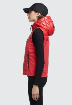 Khujo FABIA SHINY - Weste - Rot -Khujo 4bfe76287f9c45a28c524d8d2c3ff65d