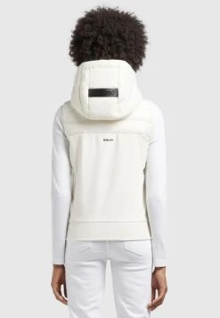 Khujo FABIA SHINY - Weste - Weiß -Khujo 5da470cf68cd4c94b35c2c4fa08955d8