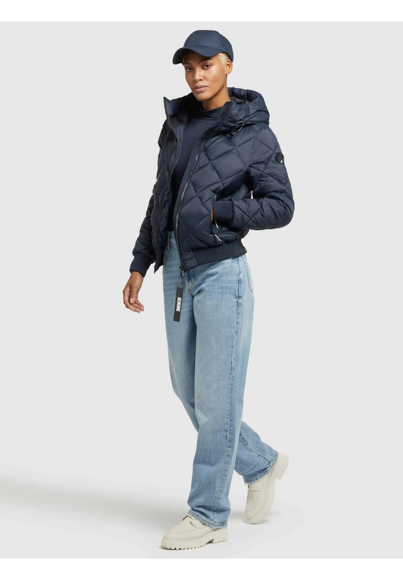 Khujo SARABI - Winterjacke - Dunkelblau 6 Khujo SARABI - Winterjacke - Dunkelblau – Bild 4