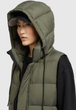 Khujo TOURIN MATT - Weste - Khaki Grün 12 Khujo TOURIN MATT - Weste - Khaki Grün -Khujo 6f86f06635ea4fa8a9de517ec6ef10ad