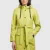 Khujo GLENNA - Regenjacke / Wasserabweisende Jacke - Giftgrün -Khujo 72a2336cfe534ca4ad13fba94361e357