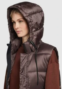 Khujo TOURIN - Weste - Taupe -Khujo 7cc954839e6b404bb32b058c667d5603