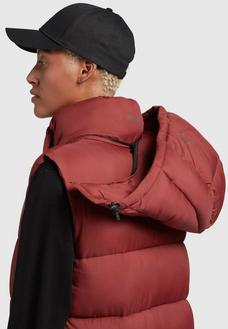 Khujo MAGNETA MATT - Weste - Rostrot 7 Khujo MAGNETA MATT - Weste - Rostrot – Bild 5