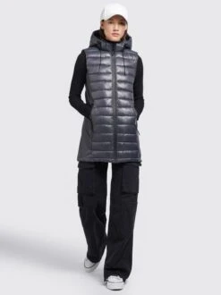 Khujo Damen Weste - BECCA SHINY -Khujo Damen Weste BECCA SHINY pdstandard 656979 0001 modelfront 3