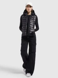 Khujo Damen Weste - FABIA SHINY -Khujo Damen Weste FABIA SHINY pdstandard 656970 0003 modelfront 3