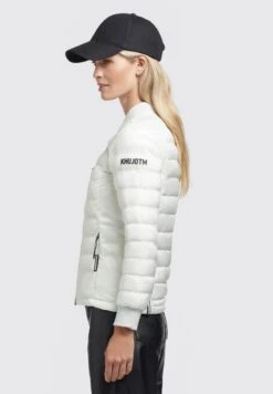 Khujo MAUDE SHINY - Bomberjacke - Cremeweiß -Khujo bff0acdcf5ad4716b8196402c0f25b8b