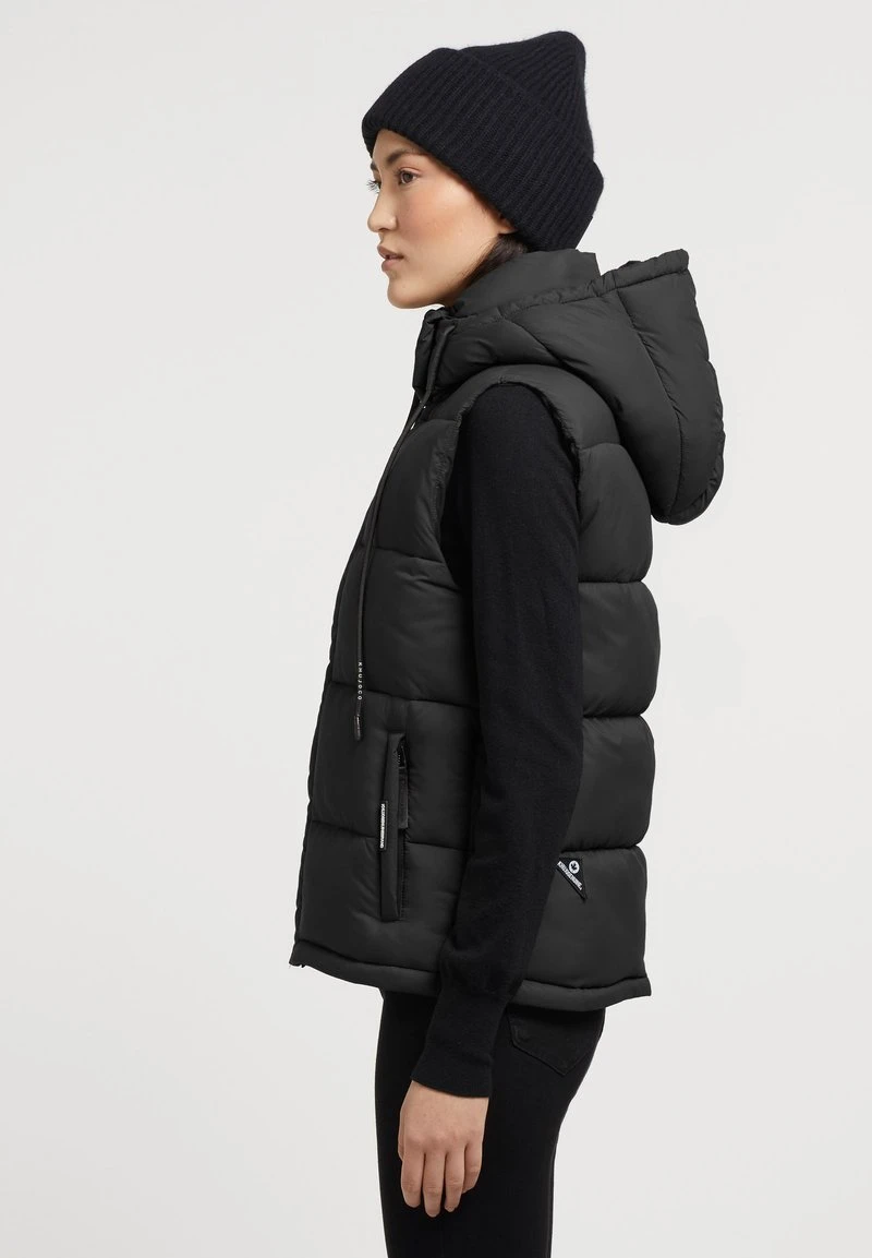 Khujo EDEN MATT - Weste - Schwarz 8 Khujo EDEN MATT - Weste - Schwarz – Bild 6