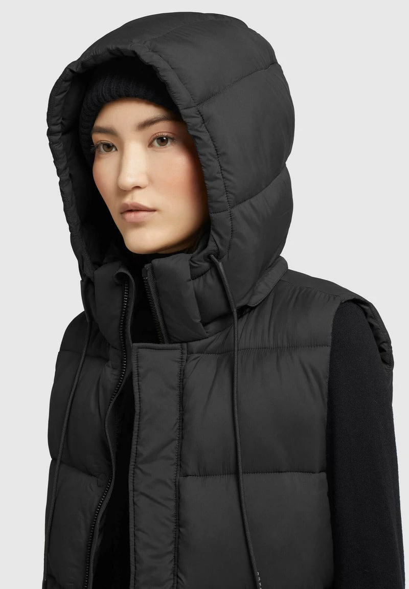 Khujo EDEN MATT - Weste - Schwarz 6 Khujo EDEN MATT - Weste - Schwarz – Bild 4