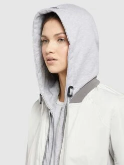 Khujo Blouson "Persee" In Weiß/ Grau -Khujo khujo blouson persee in weiss grau 5