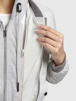 Khujo Blouson "Persee" In Weiß/ Grau -Khujo khujo blouson persee in weiss grau 6