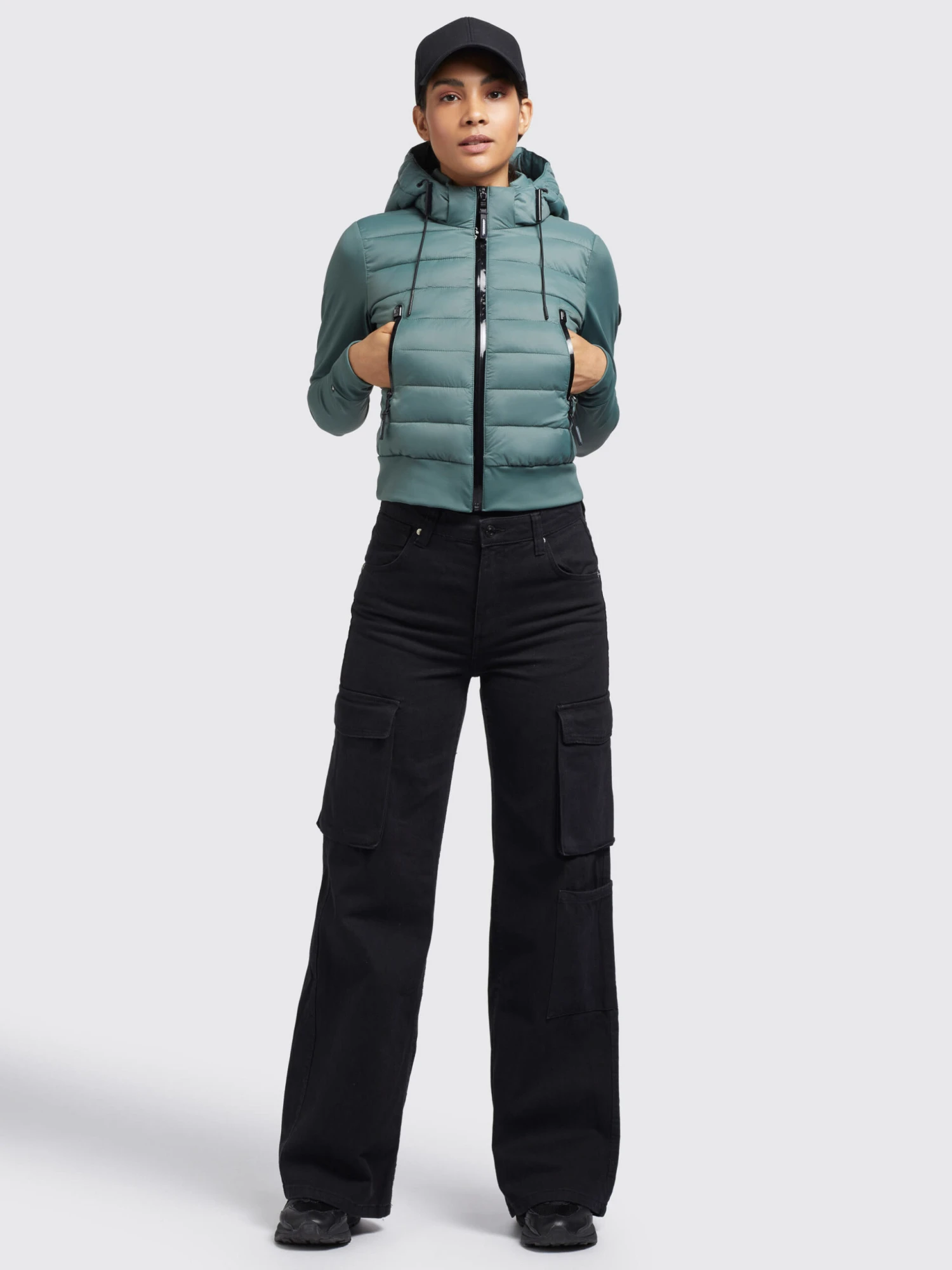 Khujo Jacke DALIS MATT In Türkis 4 Khujo Jacke DALIS MATT In Türkis – Bild 2