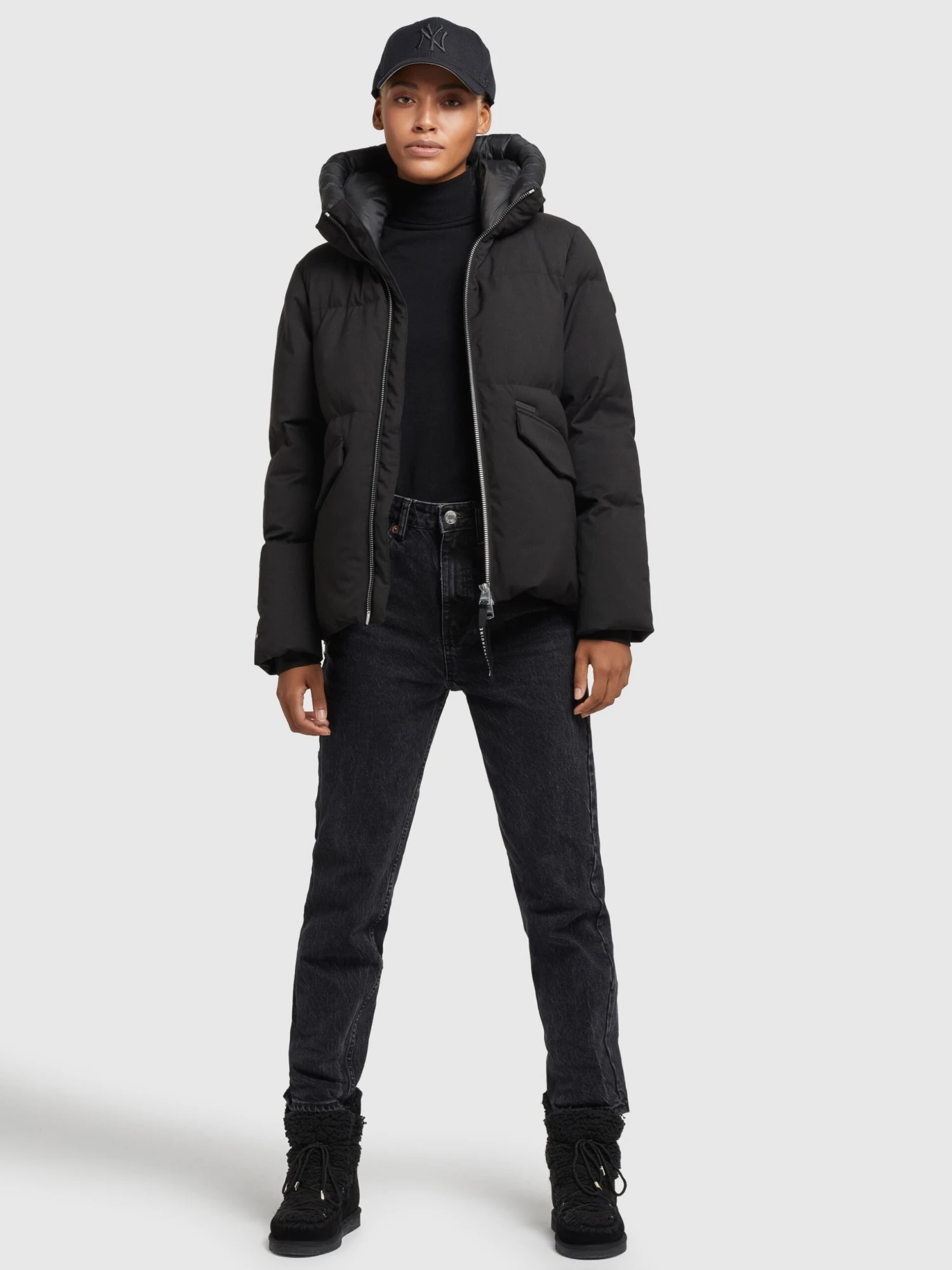 Khujo Jacke JAPURA2 In Schwarz 4 Khujo Jacke JAPURA2 In Schwarz – Bild 2