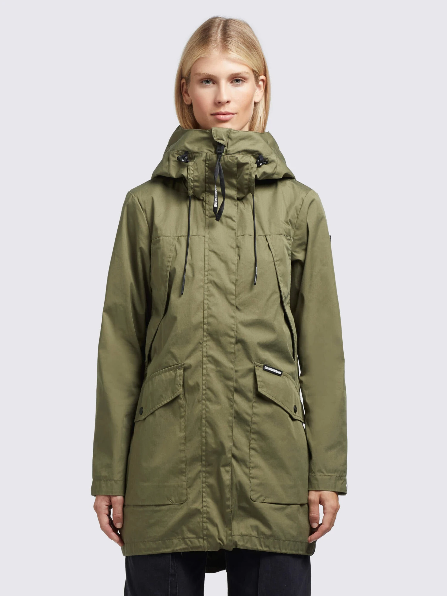 Khujo Mantel AIRA3 In Olivgrün 6 Khujo Mantel AIRA3 In Olivgrün – Bild 4