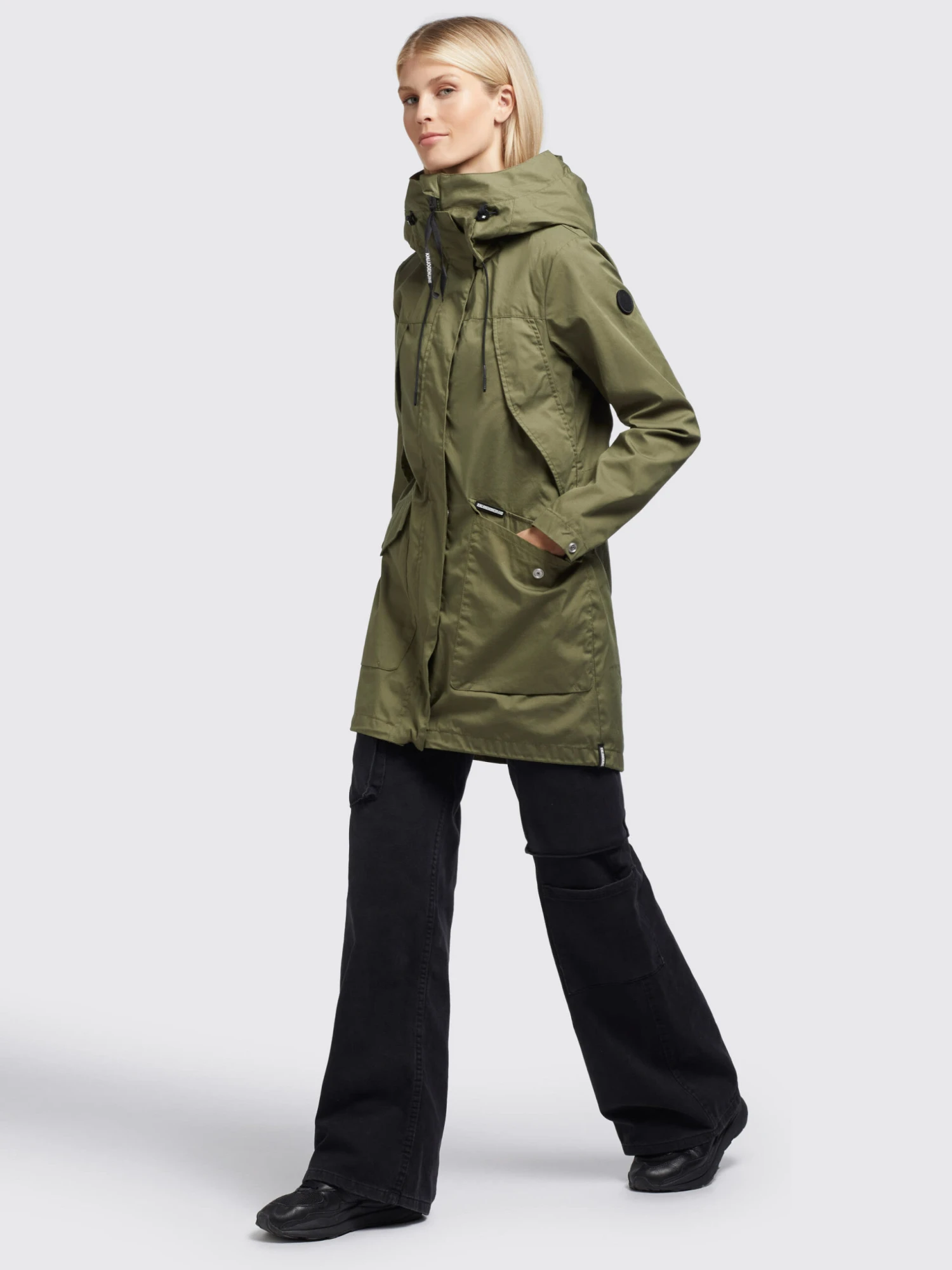 Khujo Mantel AIRA3 In Olivgrün 8 Khujo Mantel AIRA3 In Olivgrün – Bild 6