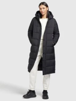 Khujo Mantel CORINNA MATT In Schwarz -Khujo khujo mantel corinna matt in schwarz 5