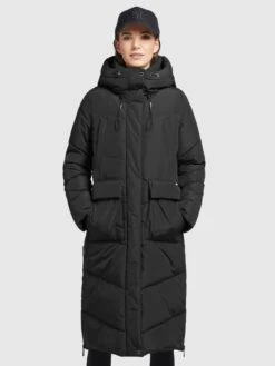 Khujo Mantel ELVITA In Schwarz -Khujo khujo mantel elvita in schwarz 3