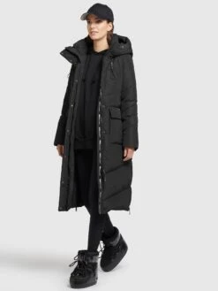 Khujo Mantel ELVITA In Schwarz -Khujo khujo mantel elvita in schwarz 5