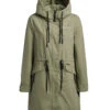 Khujo Mantel NANDA4 In Olivgrün 1 Khujo Mantel NANDA4 In Olivgrün -Khujo khujo mantel nanda4 in olivgrun