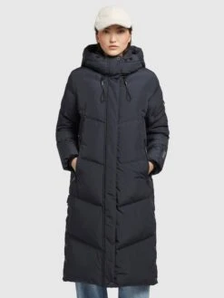 Khujo Mantel SONJE4 In Graublau -Khujo khujo mantel sonje4 in graublau 3