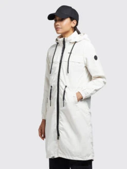 Khujo Mantel VOYA3 In Weiß -Khujo khujo mantel voya3 in weiss 2