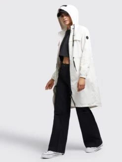 Khujo Mantel VOYA3 In Weiß -Khujo khujo mantel voya3 in weiss 5