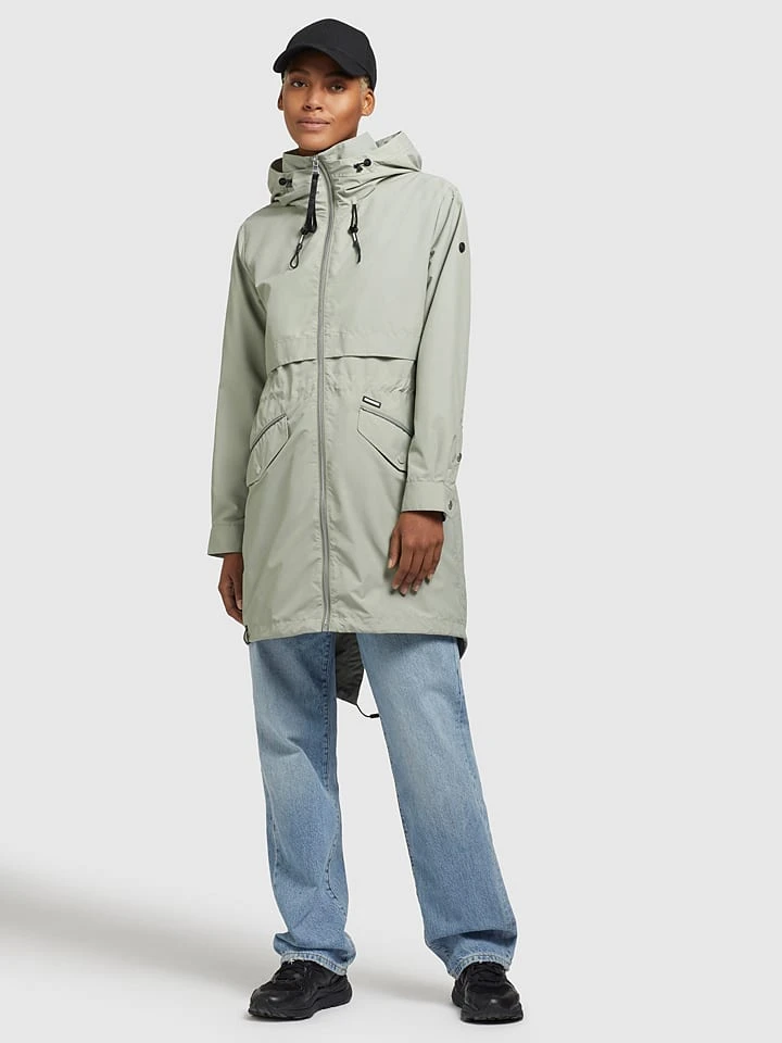 Khujo Parka "Ariana" In Hellgrau 3 Khujo Parka "Ariana" In Hellgrau