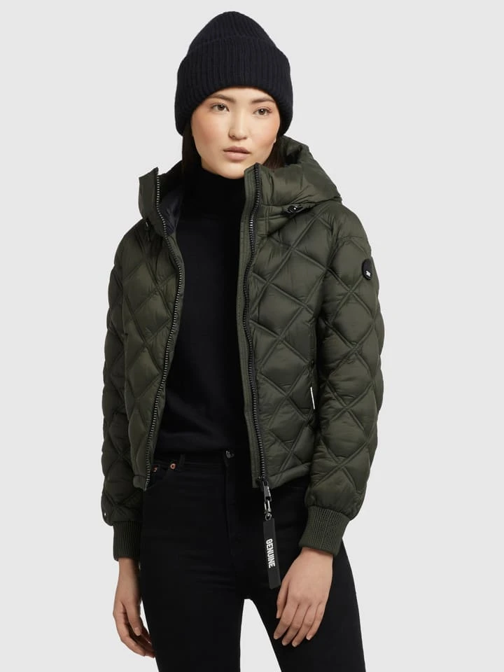 Khujo Steppjacke "Adore" In Oliv 4 Khujo Steppjacke "Adore" In Oliv – Bild 2