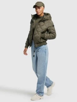 Khujo Steppjacke "Sarabi" In Khaki -Khujo khujo steppjacke sarabi in khaki 4