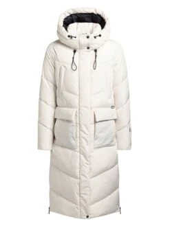 Khujo Steppmantel "Elvita" In Weiß -Khujo khujo steppmantel elvita in weiss 7