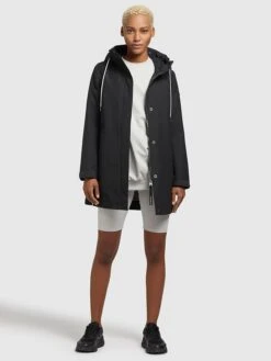 Khujo Übergangsjacke "Artisa" In Schwarz -Khujo khujo ubergangsjacke artisa in schwarz 4