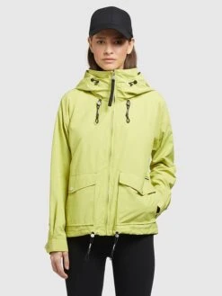 Khujo Übergangsjacke "Blair" In Limette -Khujo khujo ubergangsjacke blair in limette 2