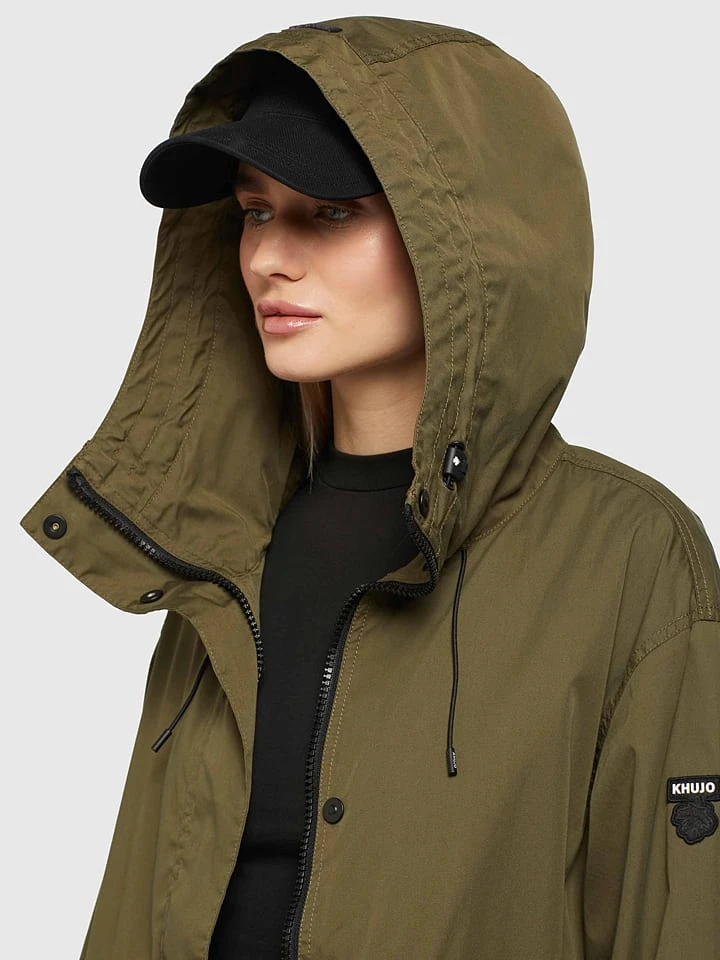 Khujo Übergangsjacke "Frips" In Oliv 8 Khujo Übergangsjacke "Frips" In Oliv – Bild 6