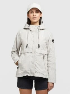 Khujo Übergangsjacke "Zahira3" In Weiß -Khujo khujo ubergangsjacke zahira3 in weiss 2