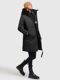 Khujo Übergangsmantel "Sarabi" In Schwarz -Khujo khujo ubergangsmantel sarabi in schwarz 4