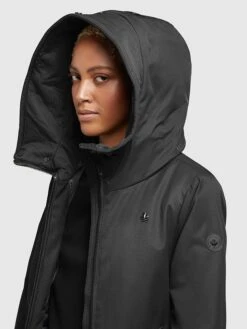 Khujo Übergangsmantel "Sarabi" In Schwarz -Khujo khujo ubergangsmantel sarabi in schwarz 5