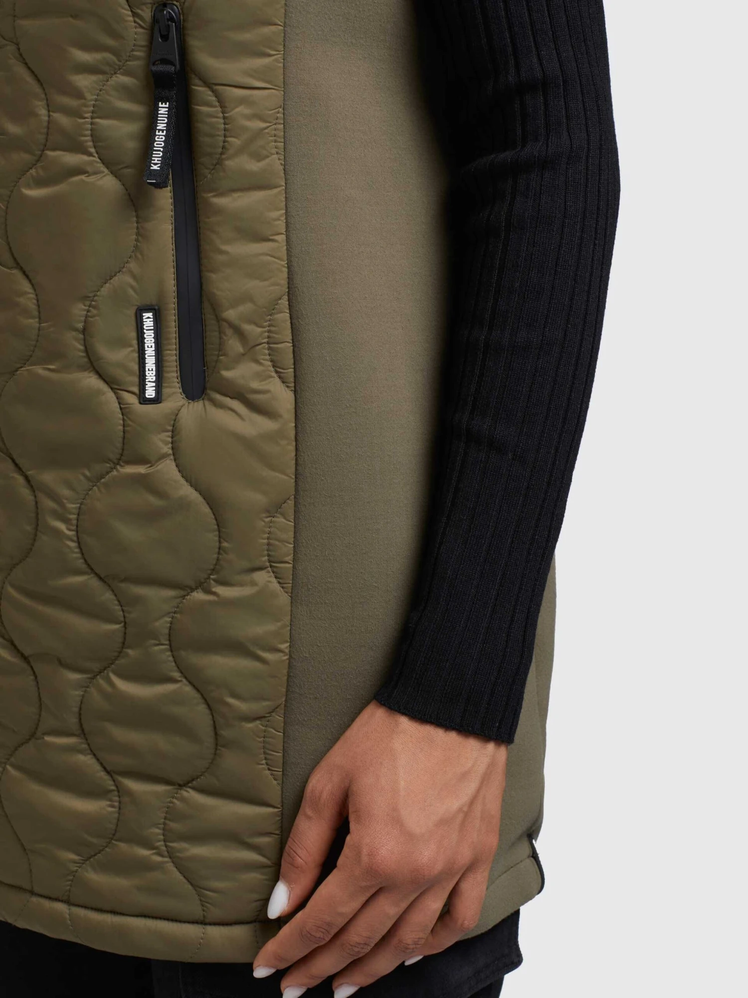 Khujo Weste MALIN In Olivgrün 9 Khujo Weste MALIN In Olivgrün – Bild 8