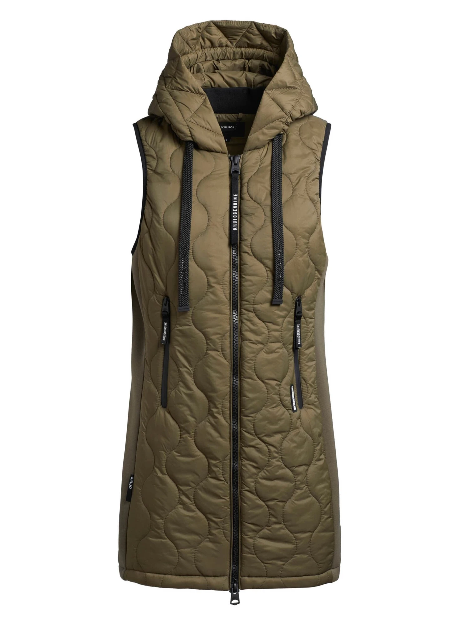 Khujo Weste MALIN In Olivgrün 2 Khujo Weste MALIN In Olivgrün