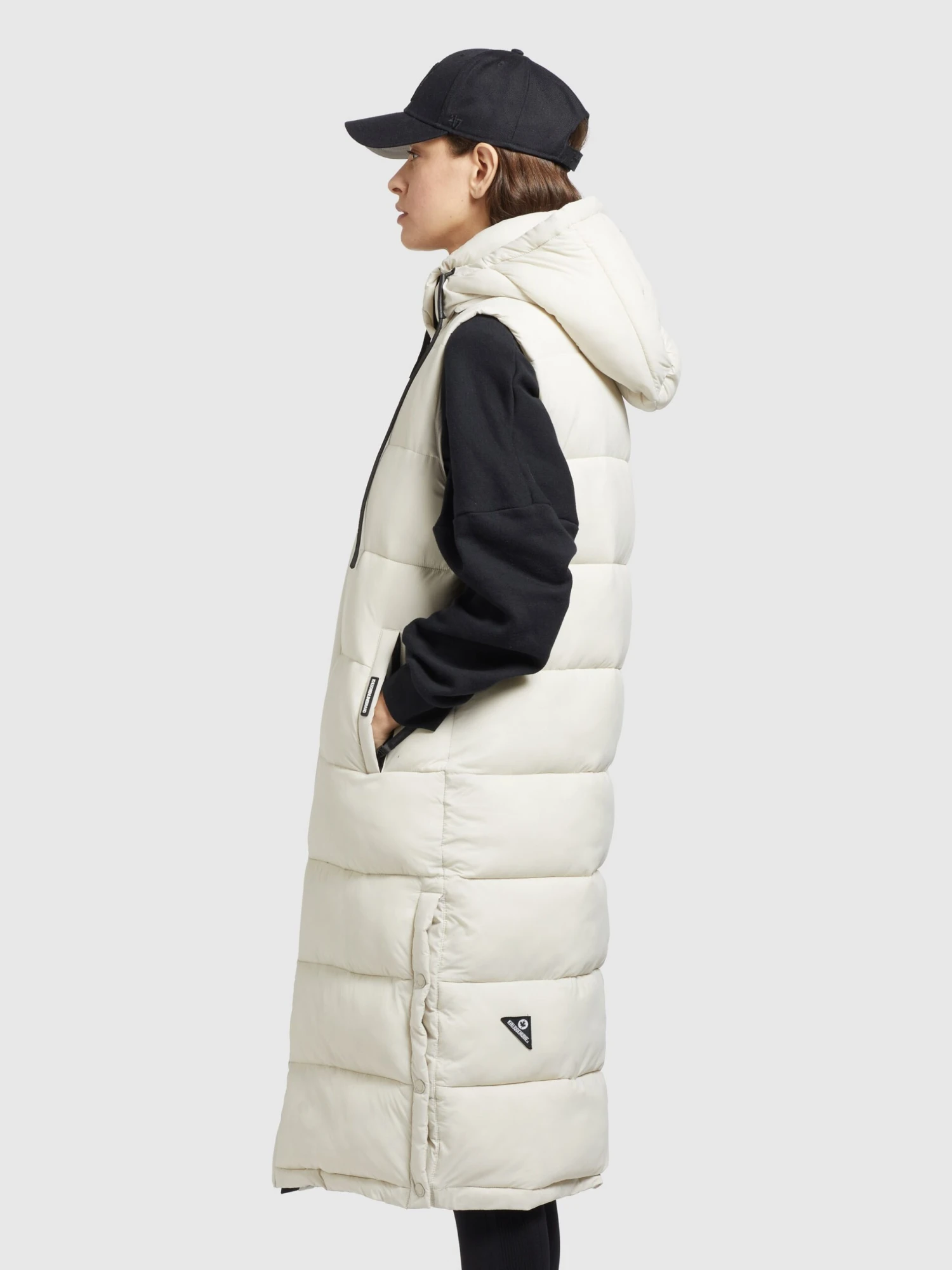 Khujo Weste TOURIN MATT In Cremeweiß 4 Khujo Weste TOURIN MATT In Cremeweiß – Bild 3