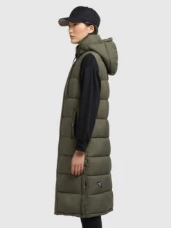 Khujo Weste TOURIN MATT In Khaki Grün 12 Khujo Weste TOURIN MATT In Khaki Grün -Khujo khujo weste tourin matt in khaki grun 2