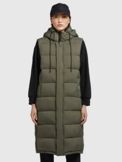 Khujo Weste TOURIN MATT In Khaki Grün 13 Khujo Weste TOURIN MATT In Khaki Grün -Khujo khujo weste tourin matt in khaki grun 3