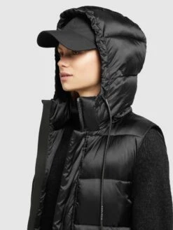 Khujo Weste TOURIN SATIN In Schwarz -Khujo khujo weste tourin satin in schwarz 6