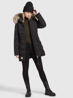 Khujo Winterjacke "Amaray 2" In Schwarz -Khujo khujo winterjacke amaray 2 in schwarz 5