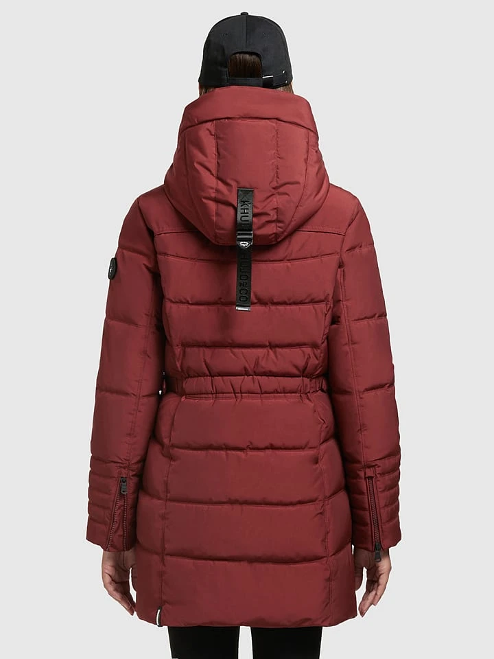 Khujo Winterjacke "Amaray 3" In Bordeaux 4 Khujo Winterjacke "Amaray 3" In Bordeaux – Bild 2