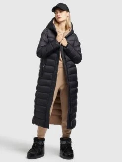 Khujo Wintermantel "Diwana2 Soft" In Schwarz -Khujo khujo wintermantel diwana2 soft in schwarz 2