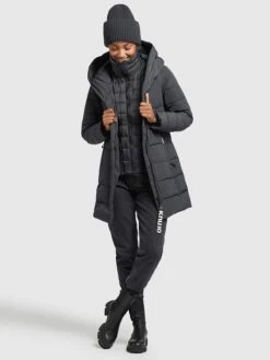 Khujo Wintermantel "Floyt" In Anthrazit -Khujo khujo wintermantel floyt in anthrazit 3